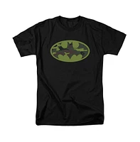 Batman Big & Tall Camo Logo Short Sleeve Adult Tee / T-Shirt