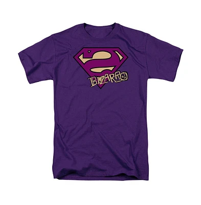 Superman Big & Tall Bizarro Shield Short Sleeve Adult Tee / T-Shirt