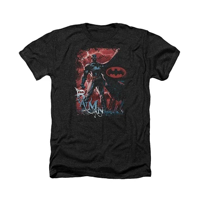 Batman Men's Gotham Reign Adult Heather Tee / T-Shirt