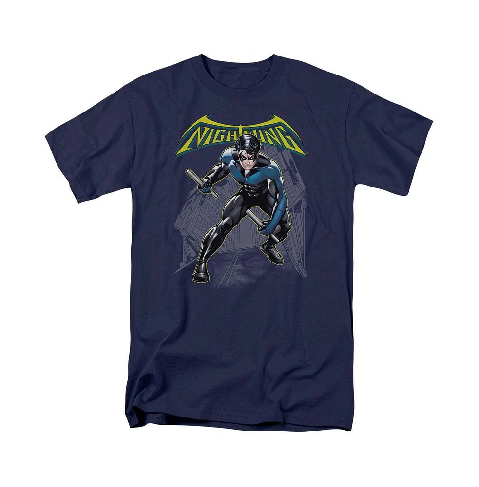 Batman Big & Tall Nightwing Short Sleeve Adult Tee / T-Shirt