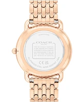 Coach Women's Elliot Rose Gold Tone Stainless Steel Bracelet Watch, 36mm
