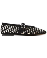 Steve Madden Women's Dreaming Studded Mary Jane Flats