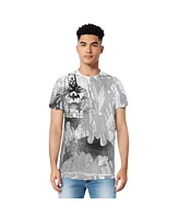 Batman Men's Vigilance Short Sleeve Adult Poly Crew Tee / T-Shirt