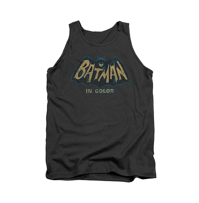 Batman Men's Classic Tv Color Adult Tank Top