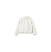 Cotton On Girls Nicole Faux Fur Jacket