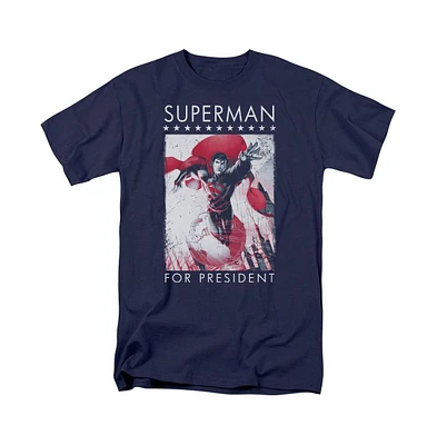 Superman Big & Tall President Short Sleeve Adult Tee / T-Shirt