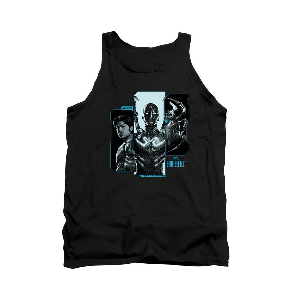 Blue Beetle Men's Host Reyes Adult Tank Top