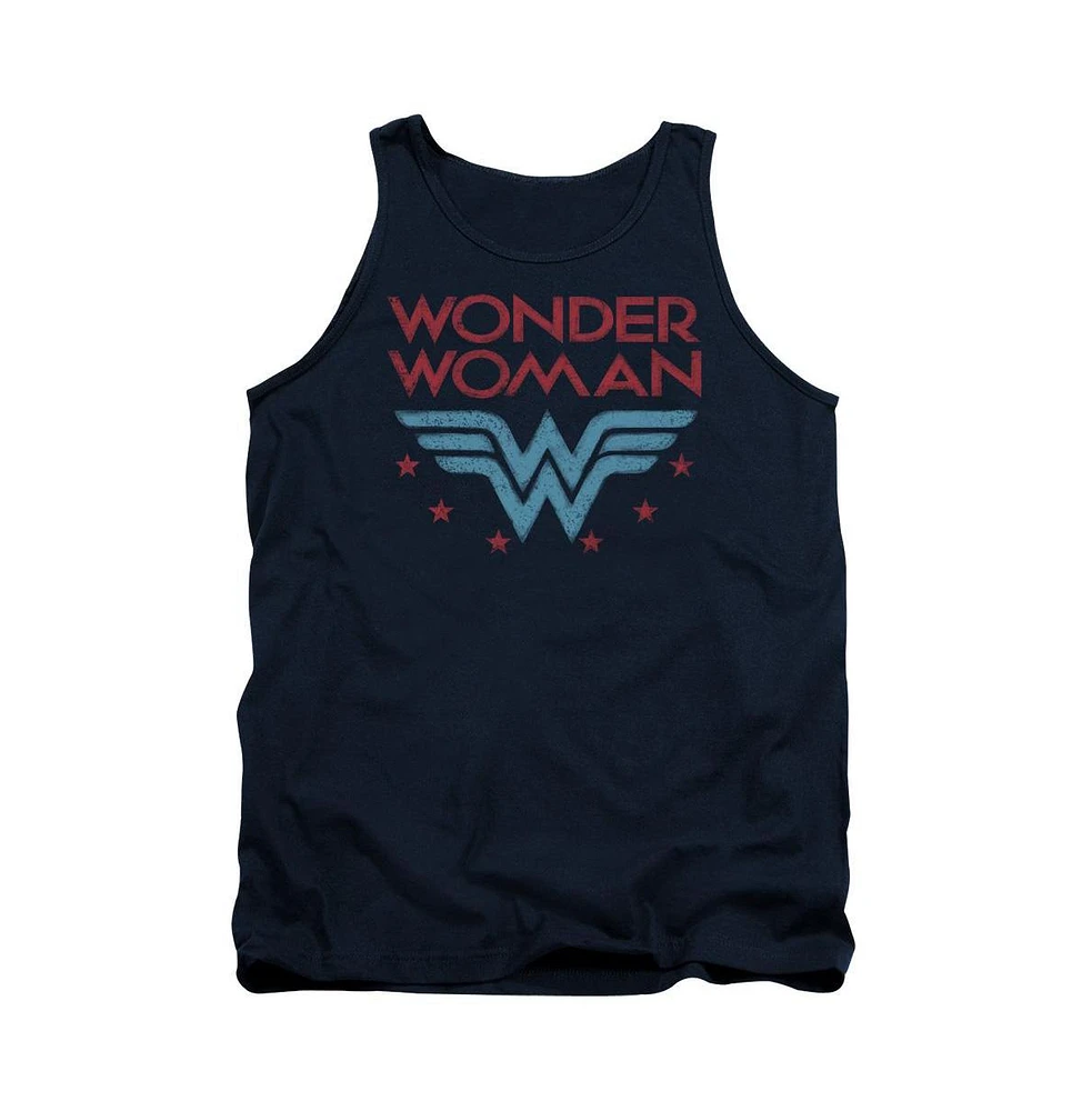 Dc Wonder Woman Men's Comics Stars Adult Tank Top