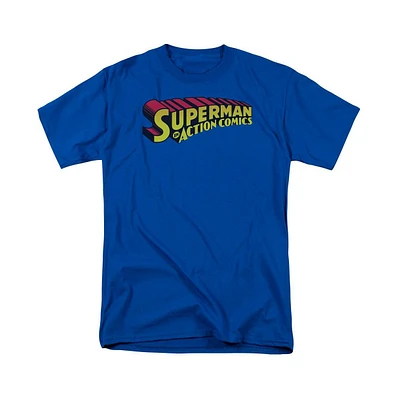 Superman Big & Tall In Short Sleeve Adult Tee / T-Shirt