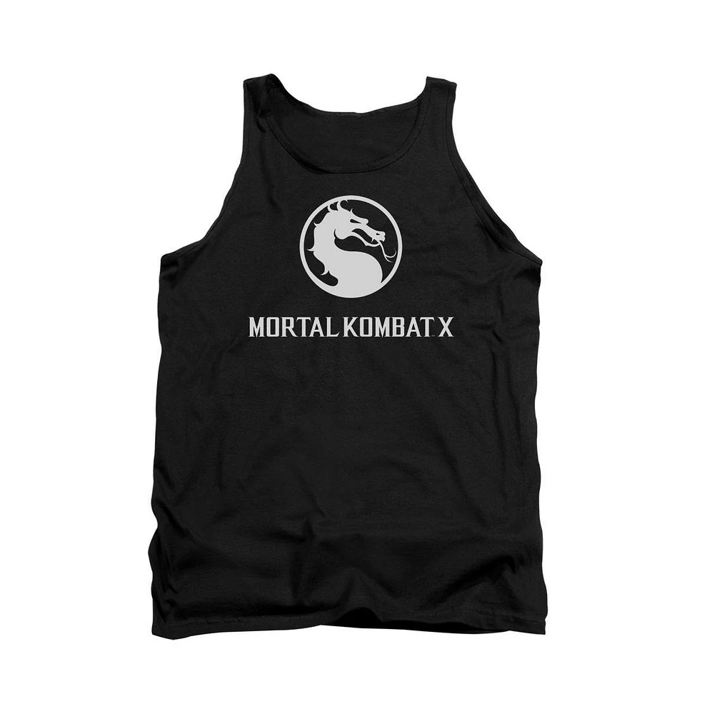 Mortal Kombat X Men's Dragon Logo Adult Tank Top