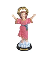 Fc Design "2-pc Set" 7"H Holy Child Santo Divino Nino Statue Divine Child Jesus Holy Figurine Statue Ornament Home Room Office Decor and Perfect Ideas