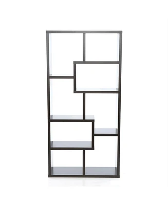 Slickblue Modern Display Cabinet Bookcase for Stylish Storage and Home Decor