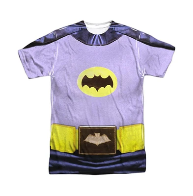 Batman Men's Classic Tv Costume Short Sleeve Adult Poly Crew Tee / T-Shirt