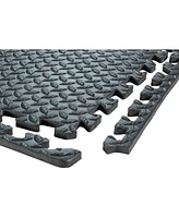 Sorbus 24 Sq Ft Blue Eva Foam Interlocking Exercise Mat, 6-Tile