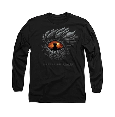 House Of The Dragon Men's Eye Long Sleeve Adult Tee / T-Shirt