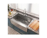 Casainc Farmhouse Kitchen Sink with Accessories