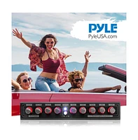 Pyle 5 Bands Graphic Equalizer with Subwoofer Control, Bluetooth