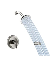 Lovmor Tub and Shower Faucet Set with Single-Spray Shower Head and Tub Spout Valve Included