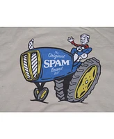 Spam Men's Brand 1937 Boy And Tractor Sand Sweatshirt-Medium