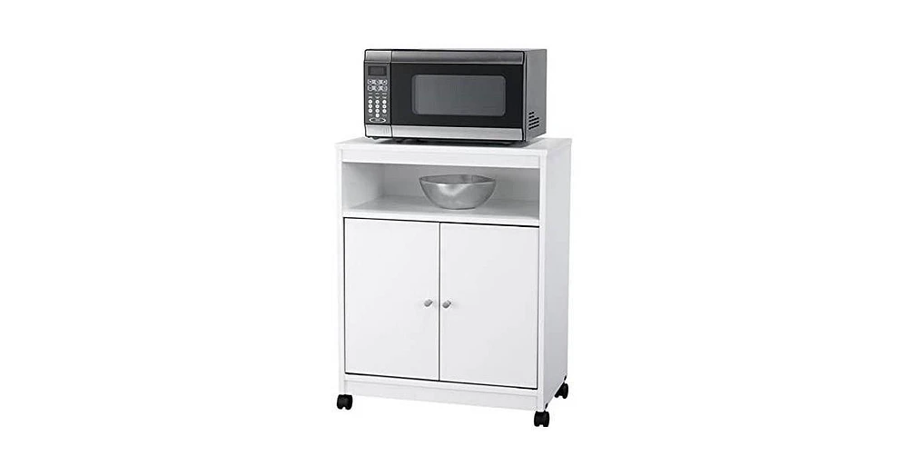 Slickblue Utility Cart / Kitchen Microwave Cart with Casters