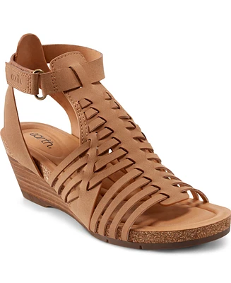 Earth Women's Hattie Fisherman Wedge Sandals