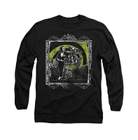 Beetlejuice Men's Here Lies Long Sleeve Adult Tee / T-Shirt