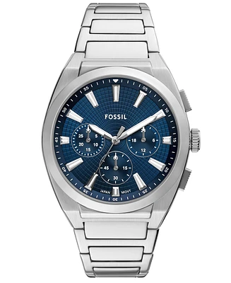 Fossil Men's Everett Chronograph Stainless Steel Watch