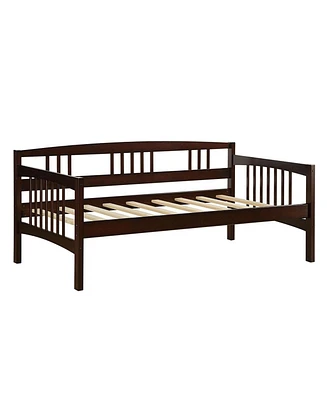 Slickblue Day Bed with Wood Finish for Bedroom - Trundle Not Included