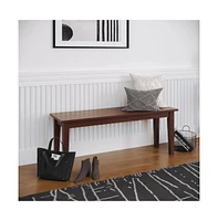 Jofran Simplicity Solid Wood 48" Classic Bench