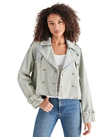 Steve Madden Women's Sirus Double-Breasted Jacket