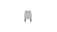 The Pop Home Upholstered Storage Bench with Rolled Armrests, Foam Cushioned Seat, Flip-Top Storage-The Pop Home