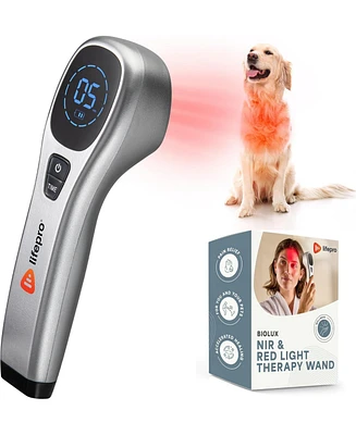 LifePro Infrared & Red Light Therapy Device – Portable Pain Relief for Joints & Muscles with 3 Wavelengths & Inflammation Reduction