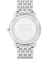Coach Women's Elliot Silver Tone Stainless Steel Bracelet Watch, 36mm