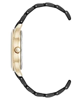 Anne Klein Women's Quartz Ceramic Oval Diamond Dial Watch