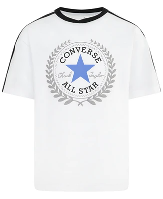 Converse Big Boys Rec Club Stripe Tee