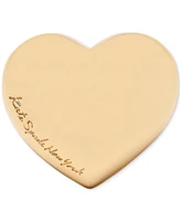 Kate Spade New York Enamel Logo Heart You Statement Ring