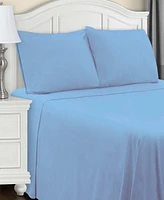 Superior Solid Flannel Cotton Deep Pocket Sheet Set