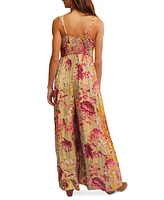 Free People Women's Melrose Floral-Print Jumpsuit