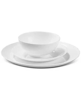 Arch Studio Opal Glass 12 Pc. Coupe Dinnerware Set, Service for 4, Exclusively at Macy's