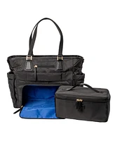 MinkeeBlue Convertible Organizational Ella Tote Bag with Lunch