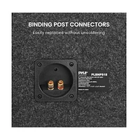Pyle Subwoofer Box System, 8'' Vented Enclosure, 400W Max, Led Lights
