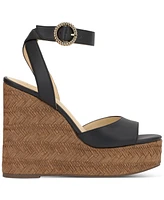 Jessica Simpson Women's Kamindi Ankle-Strap Platform Wedge Sandals