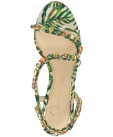 Jessica Simpson Women's Jaycin Barely-There Rhinestone Evening Sandals