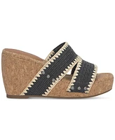 Lucky Brand Women's Vickta Platform Wedge Sandals