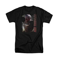 Supergirl Mens Red Tornado Short Sleeve Adult Tall Tee / T-Shirt