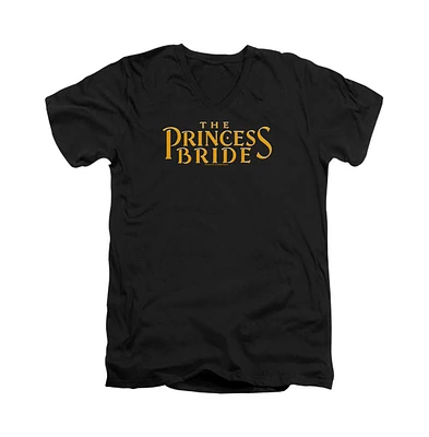 Princess Bride Men's Logo Short Sleeve Adult V Neck Premium Cotton Tee / T-Shirt