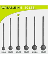 ProsourceFit Steel Macebell, 15 lb