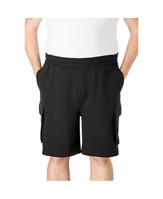 KingSize Big & Tall Fleece 10" Cargo Shorts