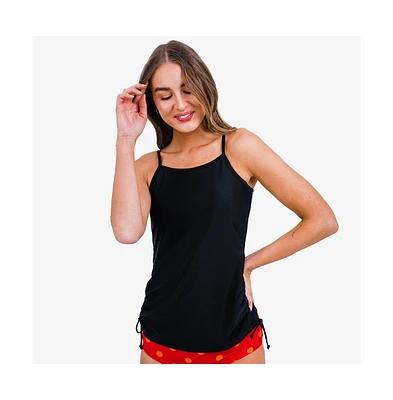 Calypsa Women's Adjustable Strap Maya Swim Top