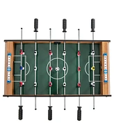 Kuyotq 27 Inch Foosball Table Mini Tabletop Soccer Game